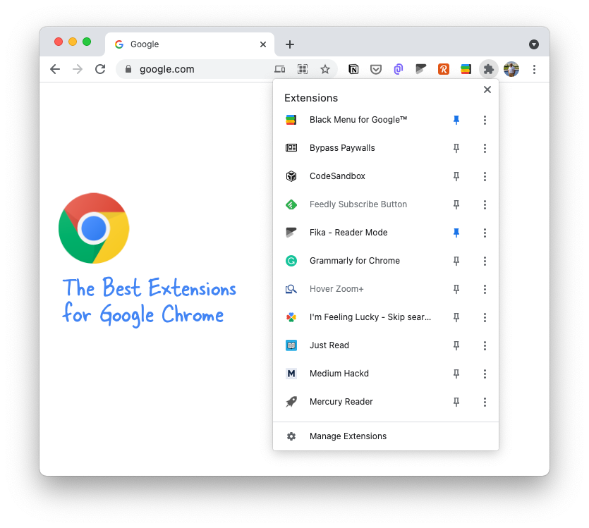 The Best Google Chrome Extensions - Digital Inspiration