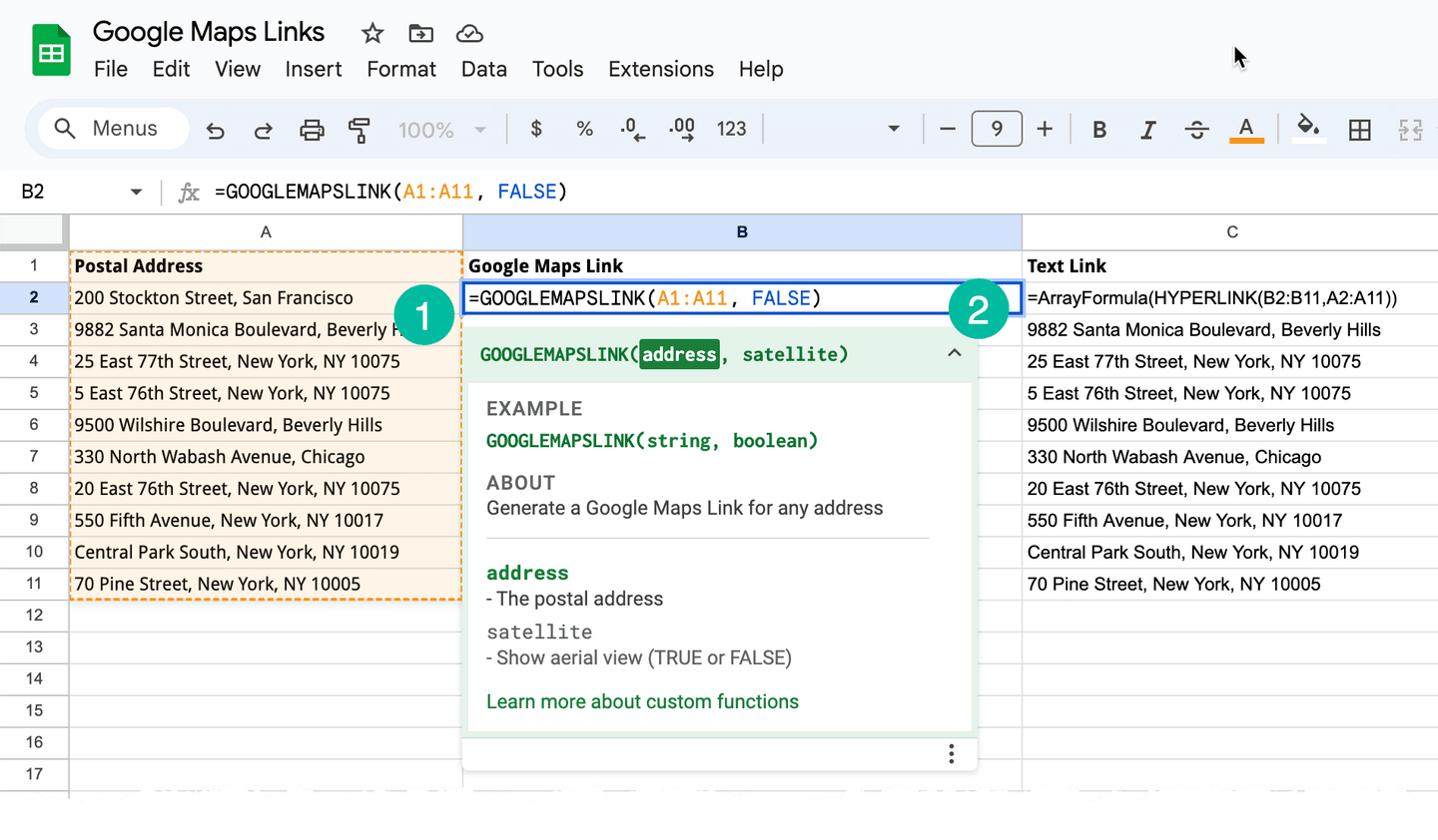 how-to-link-postal-addresses-to-google-maps-in-google-sheets-digital